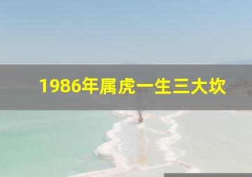 1986年属虎一生三大坎