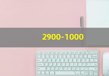 2900-1000