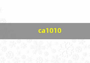 ca1010