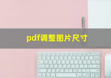 pdf调整图片尺寸