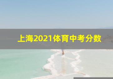 上海2021体育中考分数