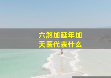 六煞加延年加天医代表什么