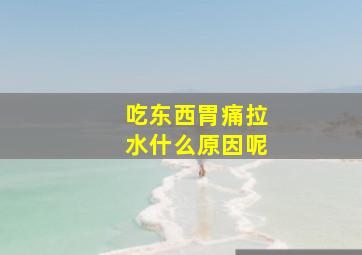 吃东西胃痛拉水什么原因呢