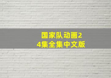 国家队动画24集全集中文版