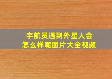 宇航员遇到外星人会怎么样呢图片大全视频