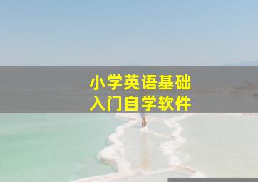 小学英语基础入门自学软件