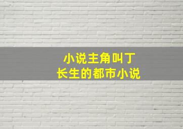 小说主角叫丁长生的都市小说