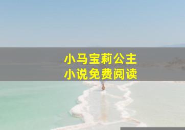 小马宝莉公主小说免费阅读