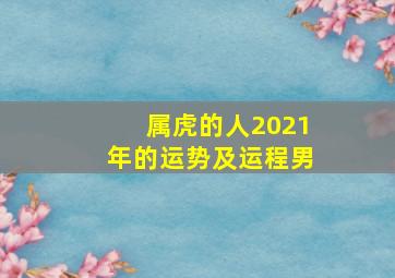 属虎的人2021年的运势及运程男