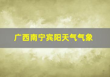 广西南宁宾阳天气气象