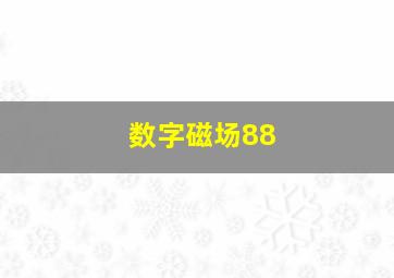 数字磁场88