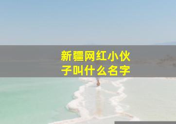 新疆网红小伙子叫什么名字