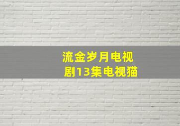 流金岁月电视剧13集电视猫