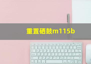 重置硒鼓m115b