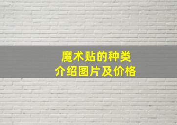 魔术贴的种类介绍图片及价格